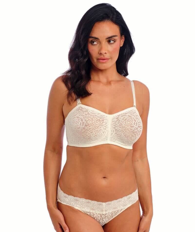 Wacoal Halo Lace Strapless Bra - Ivory Bras 
