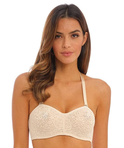 Wacoal Halo Lace Seamless Underwire J-Hook Bra Natural Nude 36DDD Size  undefined - $41 - From Maybel