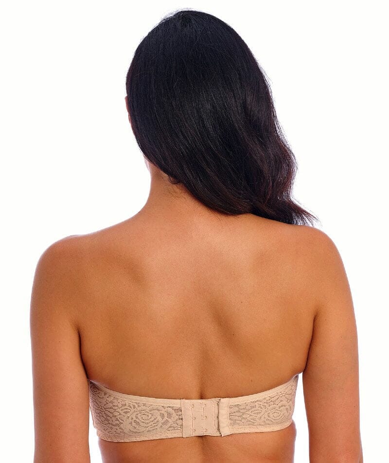 Wacoal Halo Lace Strapless Bra - Nude Bras