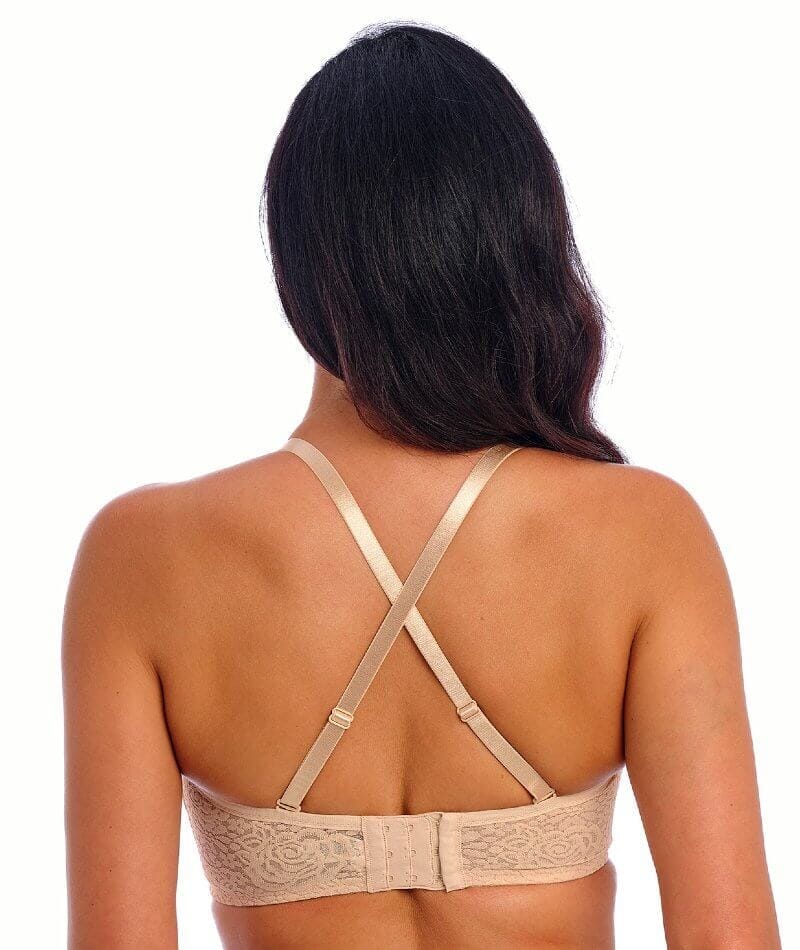 Wacoal Halo Lace Strapless Bra - Nude Bras 