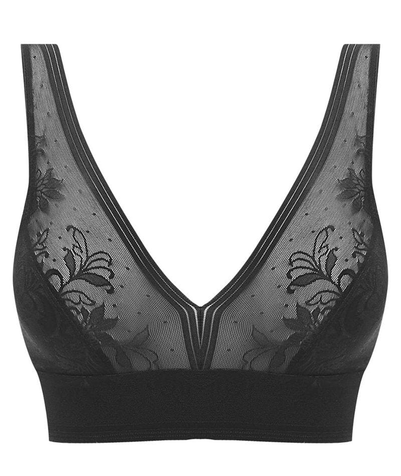 Wacoal Net Effects Bralette - Black Bras