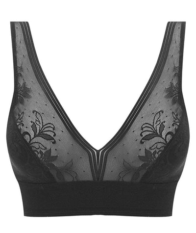 Wacoal Net Effects Bralette - Black Bras