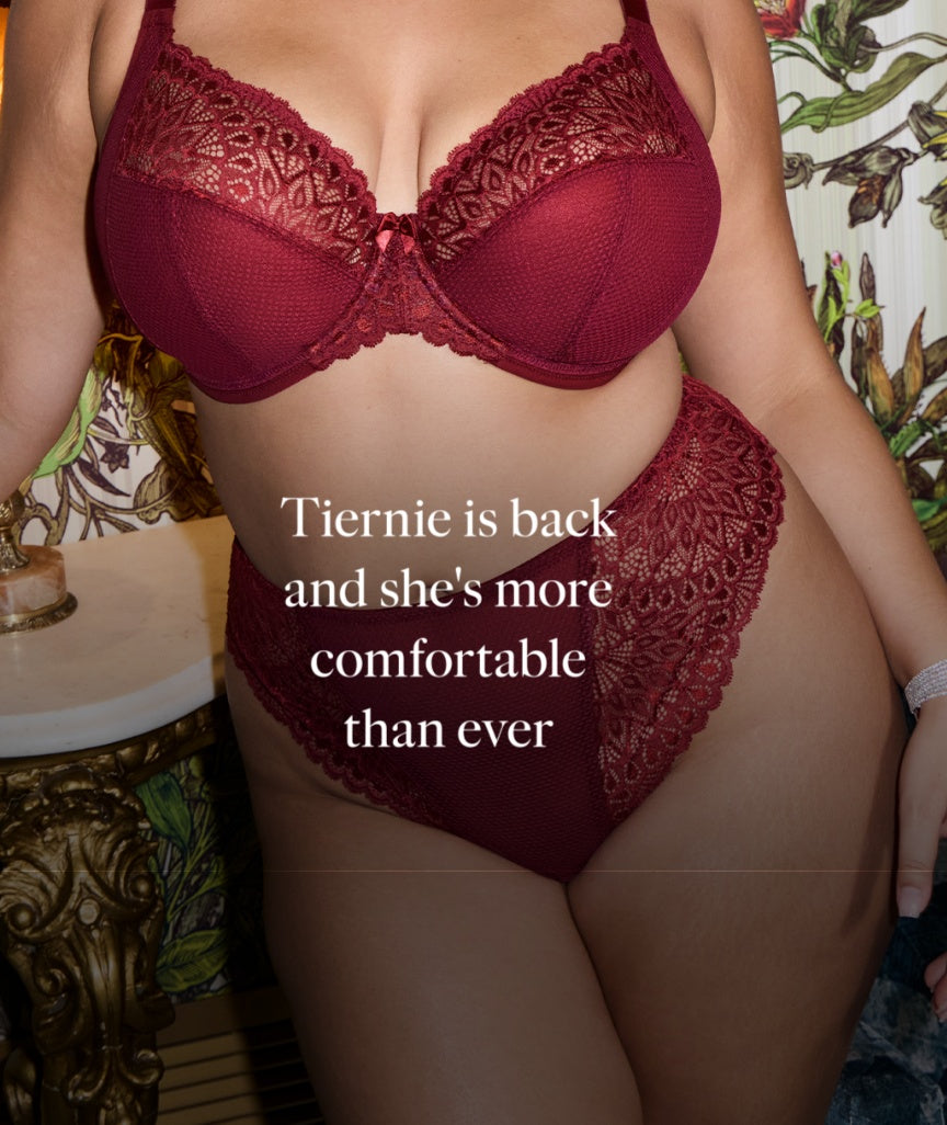 Elomi Tiernie Brief - Tibetan Red