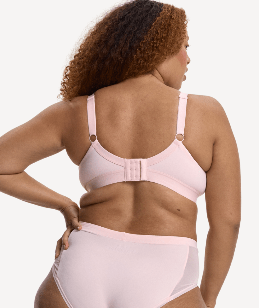Nala Padded Support Wirefree Bralette - Strawberries & Cream