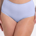 Sloggi Maxi 2 Pack Brief - Pure Blue/Lilac