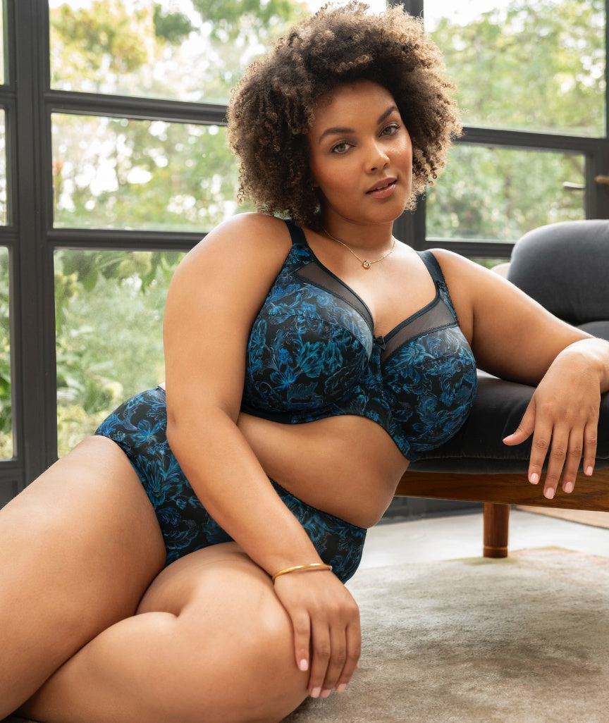 Goddess Kayla Underwire Banded Bra - Ornate