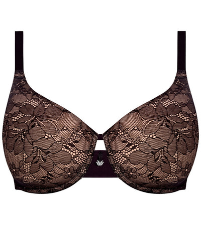 Wacoal Essence Underwire Moulded Non Padded Bra - Black