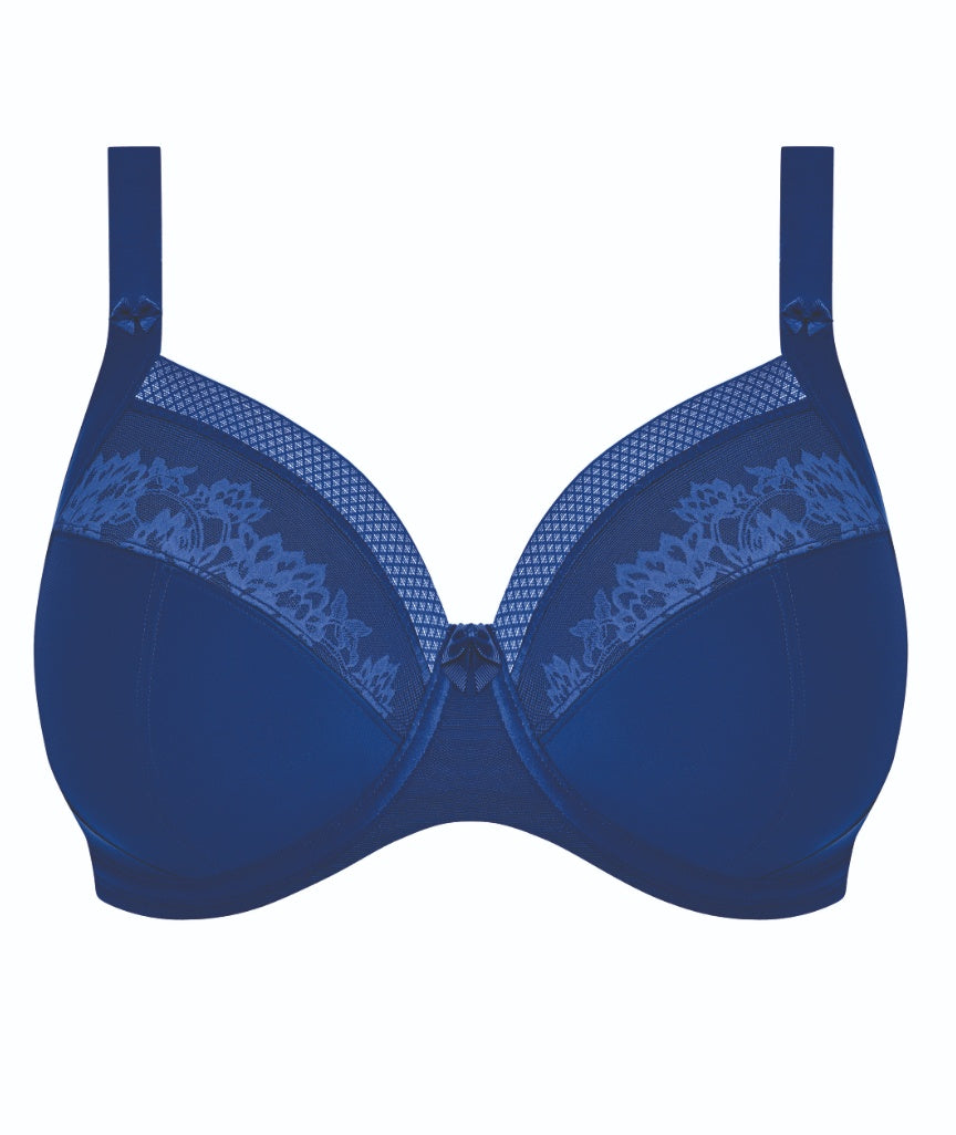 Elomi Nerina Underwire Stretch Plunge Bra - French Navy