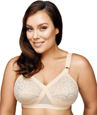 Playtex Cross Your Heart Lightly Lined Wirefree Bra White 34A Women's 