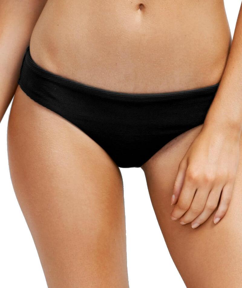 Miléa Mini Rib Hipster Bikini Brief - Nero Swim