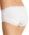 Jockey Parisienne Cotton Boyleg - White Knickers