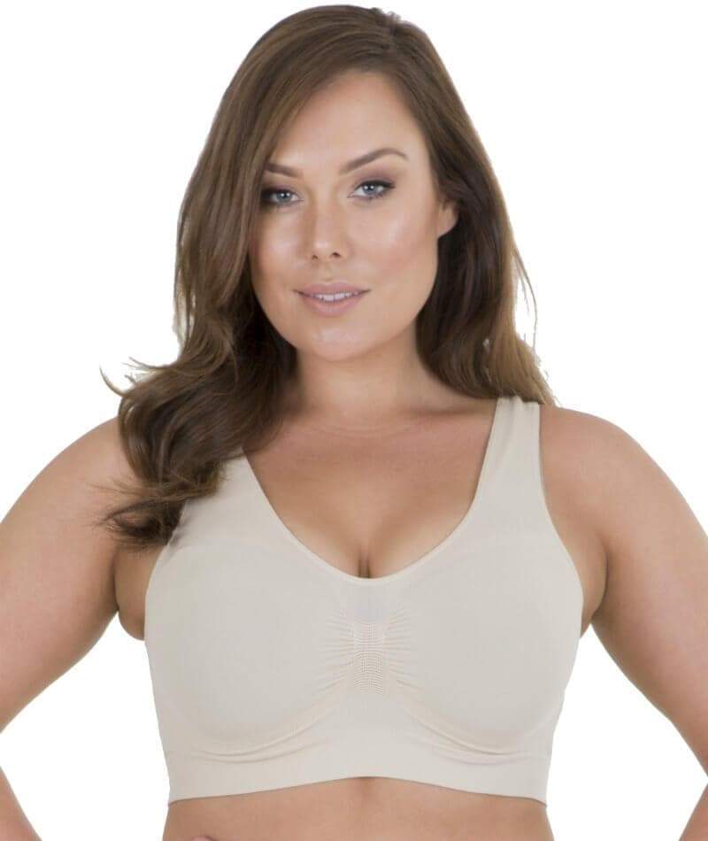 Sonsee High Back Comfort Bra - Nude Bras Gorgeous 10-12
