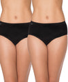 Sloggi Hipster 2 Pack - Black Knickers 6