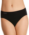 Jockey No Panty Line Promise Tactel Hi Cut Brief - Black Knickers 5