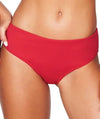 Sea Level Essentials Mid Bikini Brief - Red Swim 4
