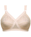 Playtex 18 Hour Cross Your Heart Wire-Free Lace Bra - Beige Bras