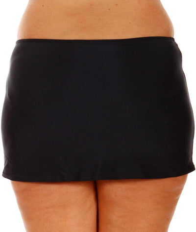 Capriosca Skirted Bottom - Black Swim