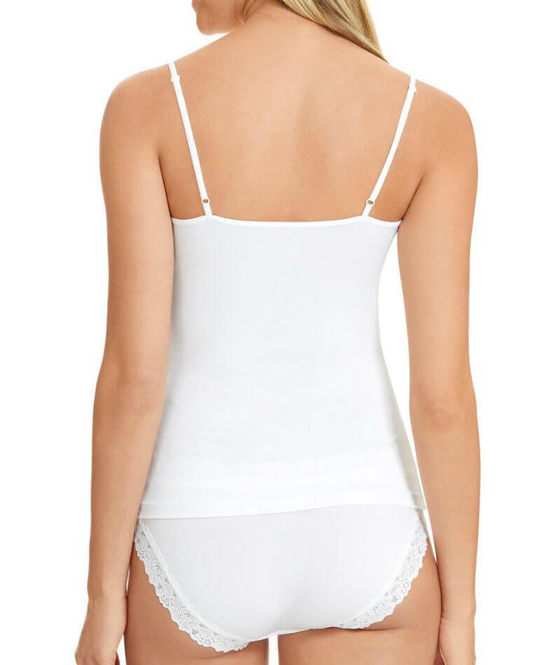 Jockey Parisienne Classic Camisole - White - Curvy Bras