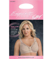 Exquisite Form Fully Front Close Wirefree Cotton Posture Bra With Lace - Nude Bras