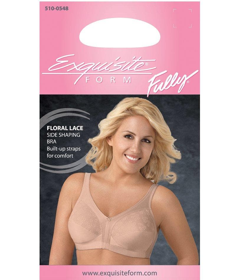 144 Wholesale Rose Ladys Wireless Mama Bra Size 40d - at 