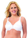 Exquisite Form Fully Minimiser Underwire Bra - White Bras