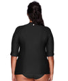 Artesands Sunsafe Short Sleeve Top - Black Swim