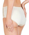 Fayreform Alessia Rose Culotte Brief - Vanilla Ice/White Smoke Knickers