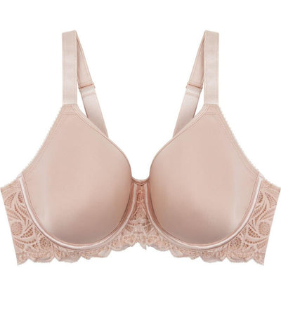 Fayreform Lace Perfect Contour Spacer Bra - Latte - Curvy Bras