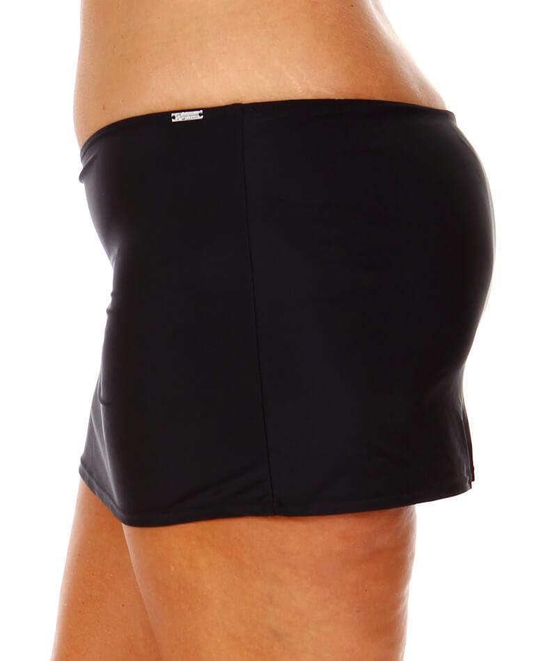 Capriosca Skirted Bottom - Black Swim