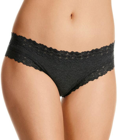 Jockey Parisienne Cotton Marle Cheeky - Charcoal Marle Knickers 4