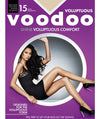 Voodoo Shine Voluptuous Comfort Sheers - Jabou Hosiery 1