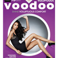 Voodoo Shine Voluptuous Comfort Sheers - Black Magic