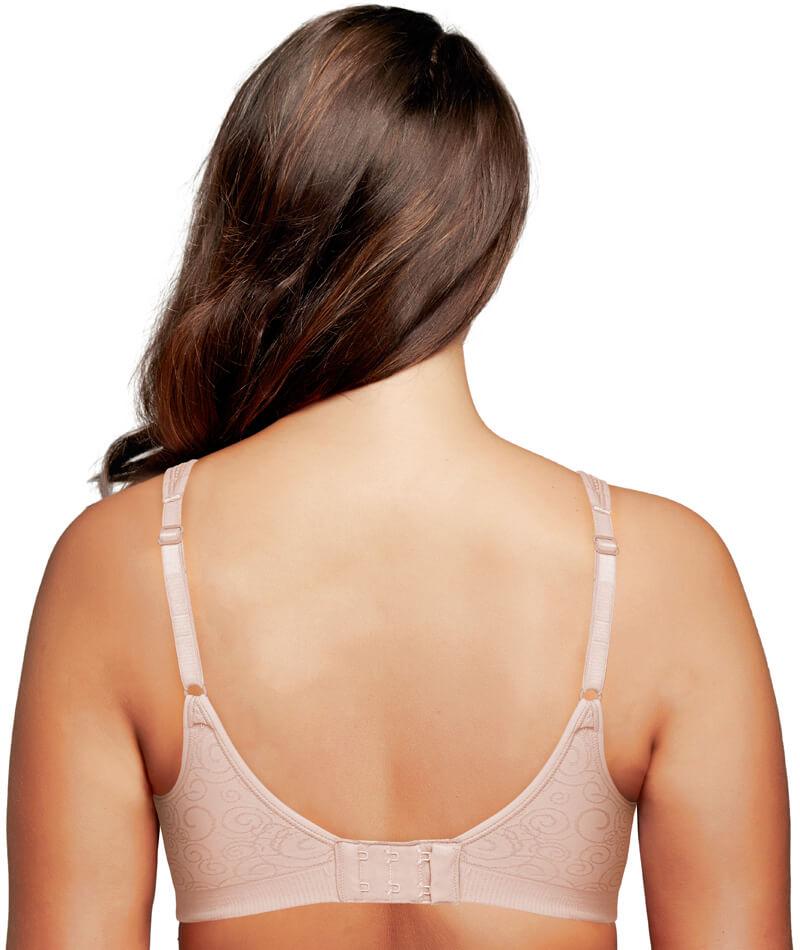 Bali Comfort Revolution Wireless Bra Nude Swirl 42DD Women's 