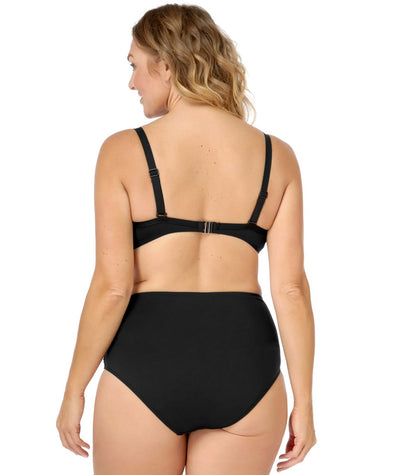 Artesands Plains High Waist Brief - Black Swim