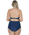 Curvy Kate Maya Bandeau Bikini Top - Blue Mix Swim