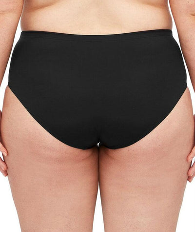 Artesands Control Mid Rise Basic Brief - Black Swim