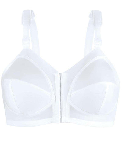 Exquisite Form Fully Front Close Classic Support - White Bras