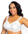 Exquisite Form Fully Front Close Classic Support - White Bras