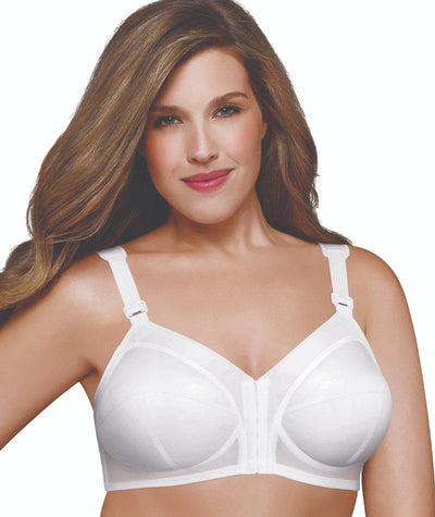 Exquisite Form Fully Front Close Classic Support - White Bras