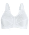 Exquisite Form Fully Side Shaping Bra With Floral - White Bras