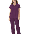 Exquisite Form Short Sleeve Pajamas - Amaranth