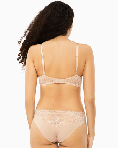 Calvin Klein Seductive Comfort Lotus Floral Bikini Brief - Cedar Knickers