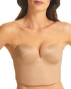 Finelines Refined Low Back Longline Bra - Nude Bras