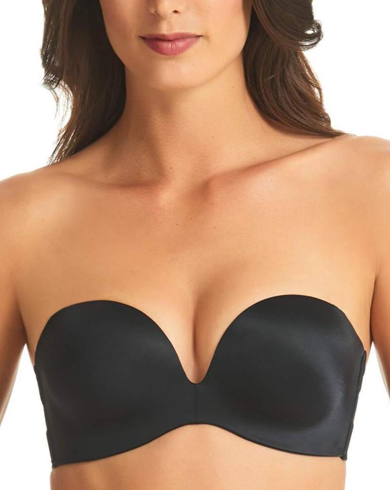 Finelines Refined Wireless Strapless Bra - Black Bras