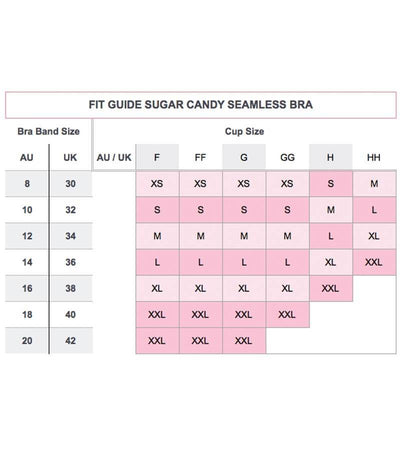 Sugar Candy Fuller Bust Seamless F-HH Cup Lounge Tank - Charcoal Sleep / Lounge