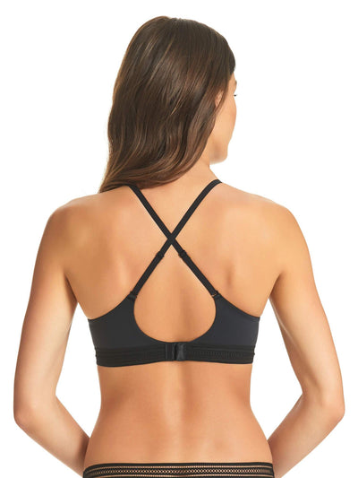 Finelines Supersoft Convertible Wireless Bra - Black Bras