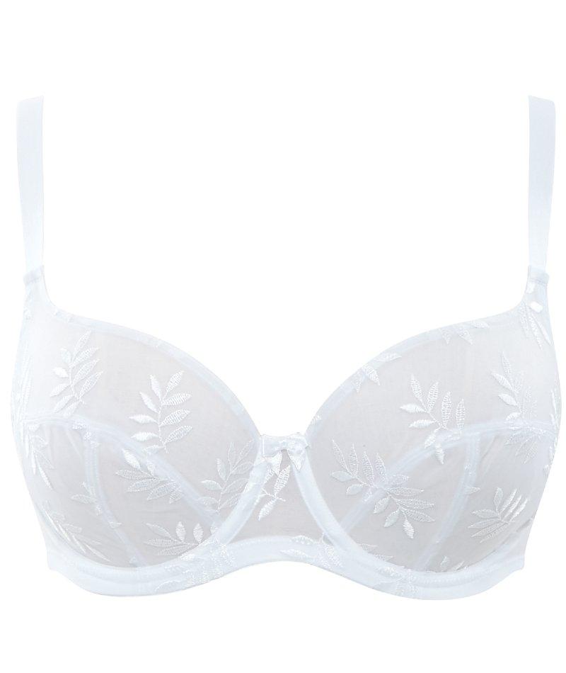 Panache Tango Underwired Balconnet Bra - White 