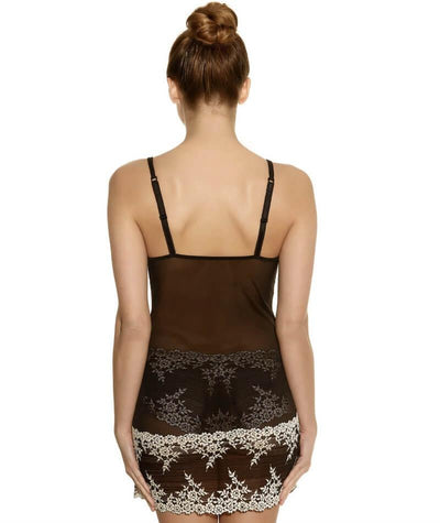 Wacoal Embrace Lace DD-E Cup Chemise Dress - Black Bras