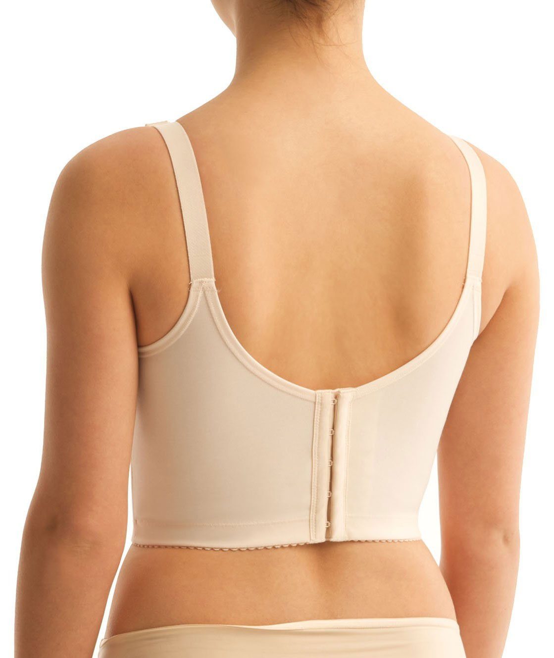 Triumph Doreen Cotton Longline Bra - Fresh Powder Bras