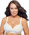 Playtex Comfort Revolution Swirl Wirefree Bra - White Swirl Bras 34C